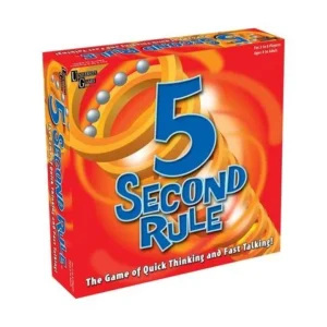 5 Second Rule board game box